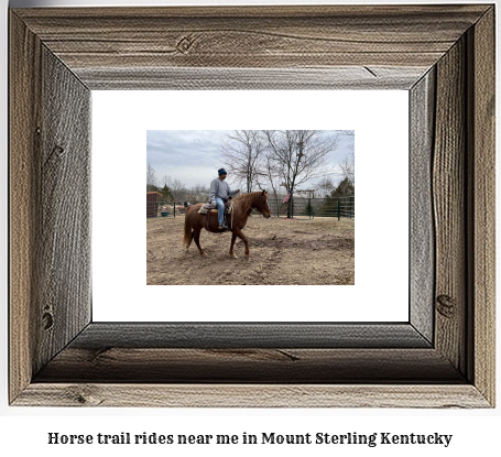 horse trail rides near me in Mount Sterling, Kentucky